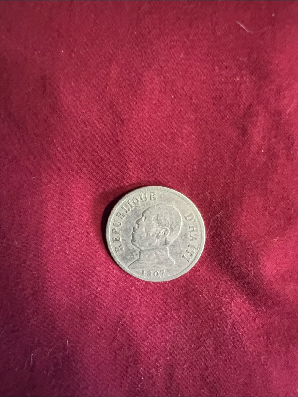 1907 Republique D’Haiti 20 centimes